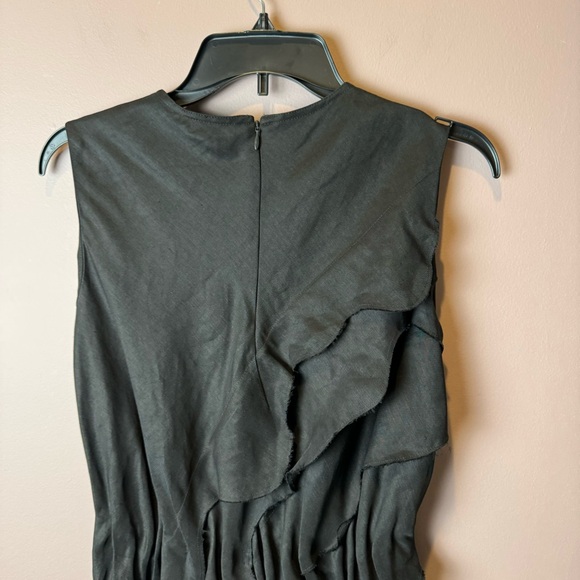 COS Black Layered Sleeveless Dress - Size 4 - Picture 10 of 12